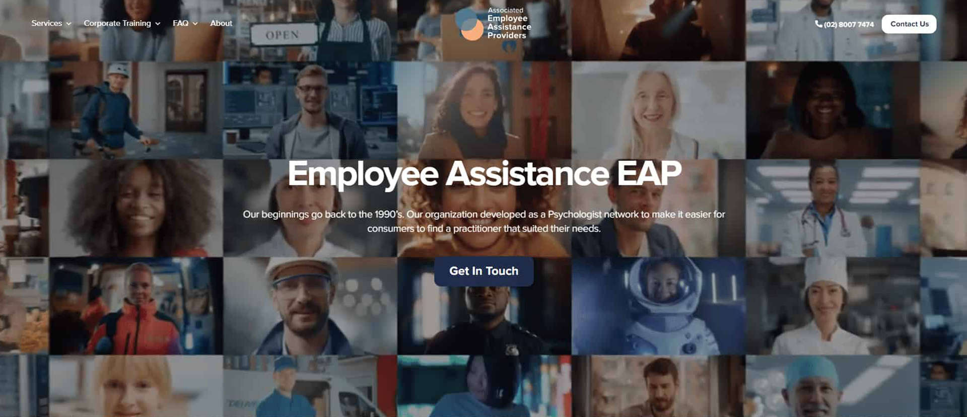 EMPLOYEE ASSISTANCE AND WELLBEING WEBSITE DESIGN