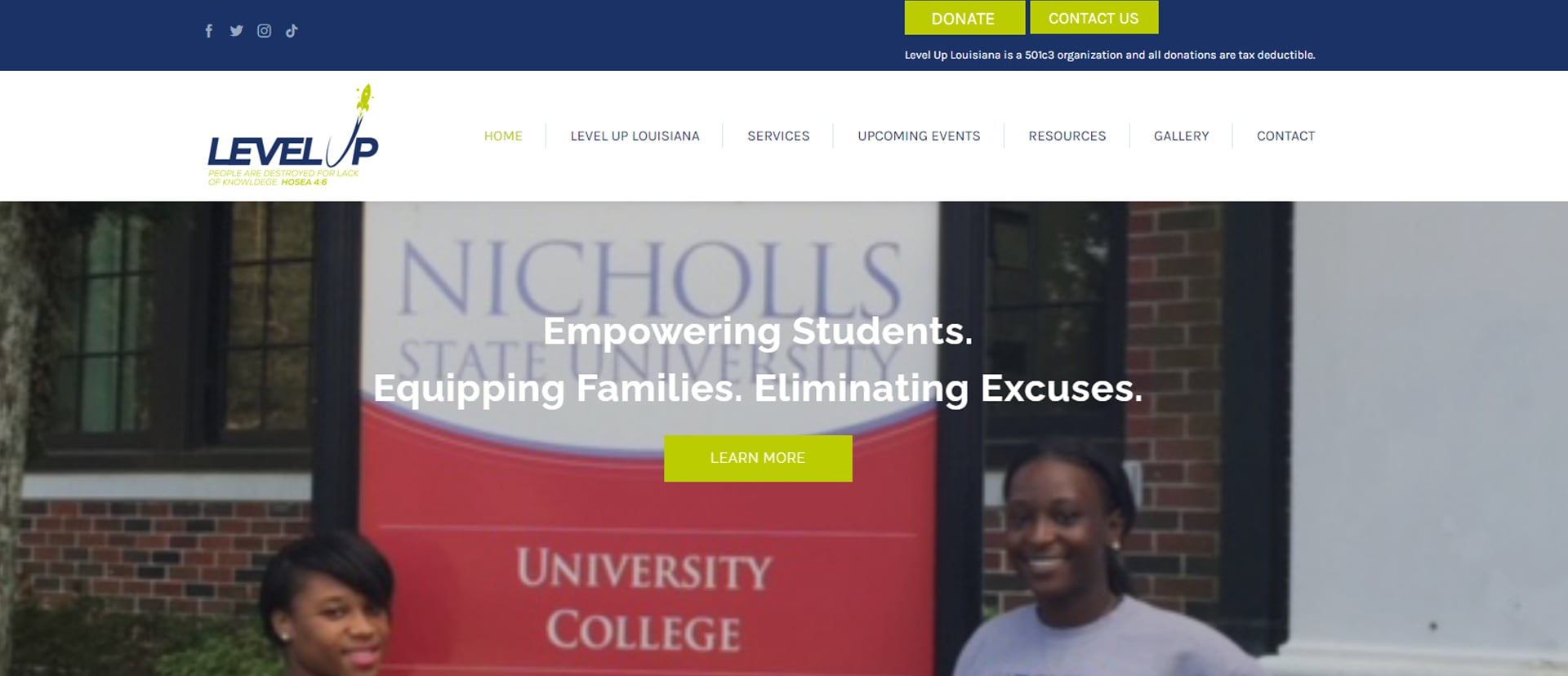 EMPOWERING EDUCATION WEBSITE DESIGN